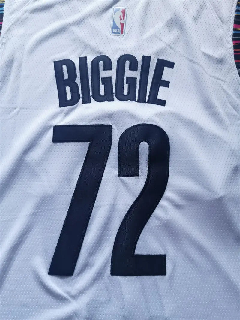 Brooklyn Nets Biggie NO.72 Basketball Jersey mySite