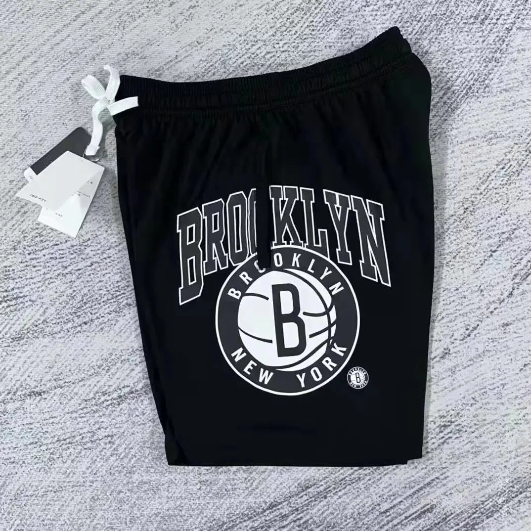 Brooklyn Nets black Basketball Shorts mySite