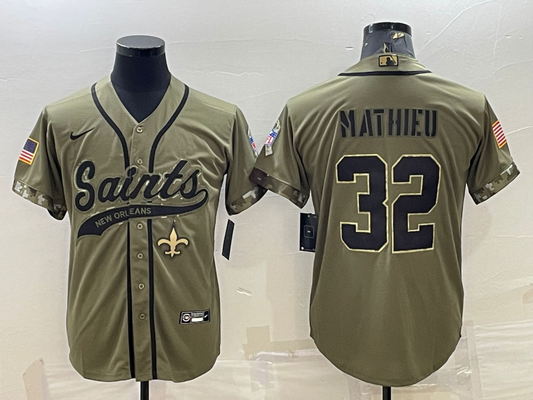 Adult New Orleans Saints Tyrann Mathieu NO.32 Football Jerseys mySite