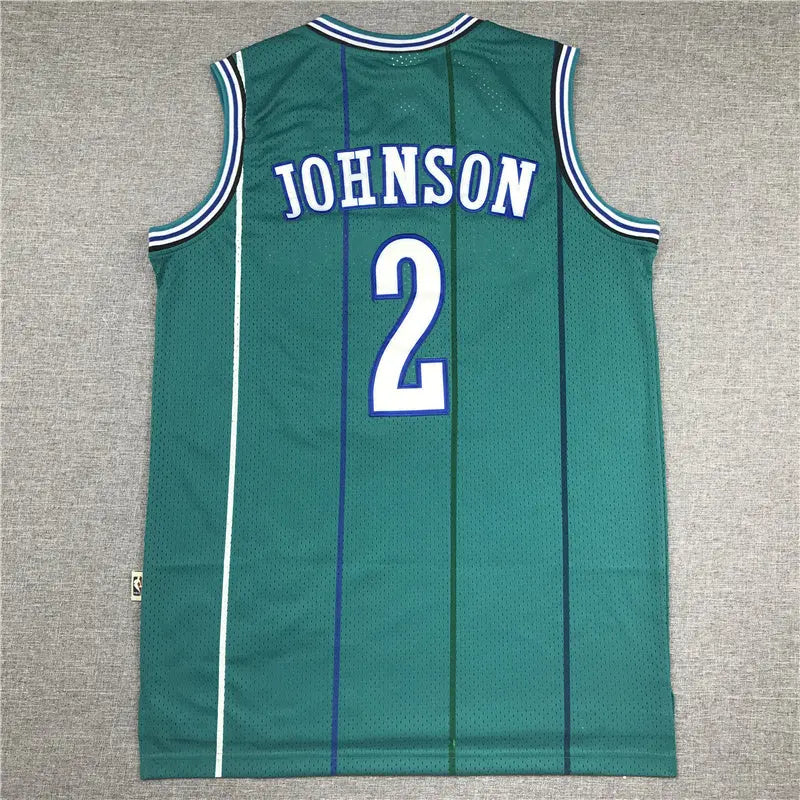 Charlotte Hornets Larry Johnson NO.2 Basketball Jersey mySite