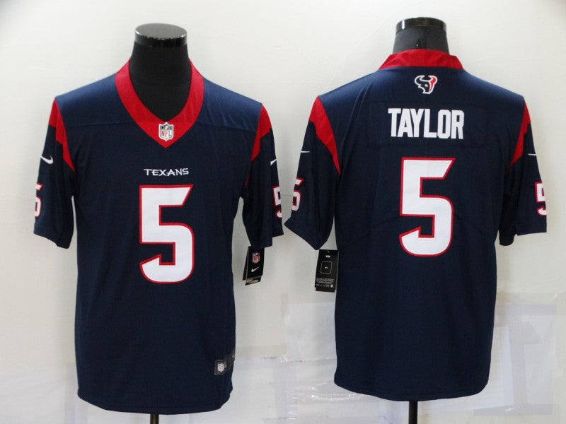Adult Houston Texans Tyrod Taylor NO.5 Football Jerseys mySite