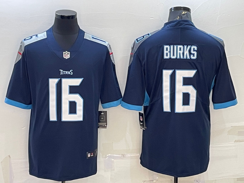 Adult Tennessee Titans Treylon Burks NO.16 Football Jerseys mySite