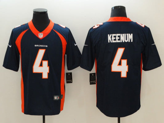 Adult Denver Broncos Case Keenum NO.4 Football Jerseys mySite
