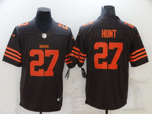 Adult Cleveland Browns Kareem Hunt NO.27 Football Jerseys mySite