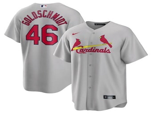 Adult St. Louis Cardinals Paul Goldschmidt NO.46 baseball Jerseys mySite