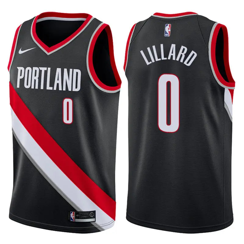 Portland Trail Blazers Damian Lillard NO.0 Basketball Jersey jerseyworlds