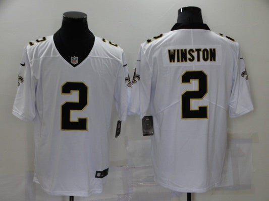 Adult New Orleans Saints Jameis Winston NO.2 Football Jerseys mySite