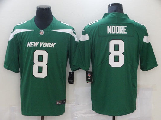Adult New York Jets Elijah Moore NO.8 Football Jerseys mySite