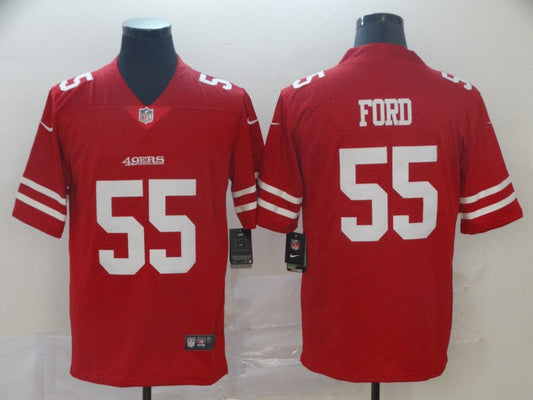 Adult San Francisco 49ers Dee Ford NO.55 Football Jerseys mySite