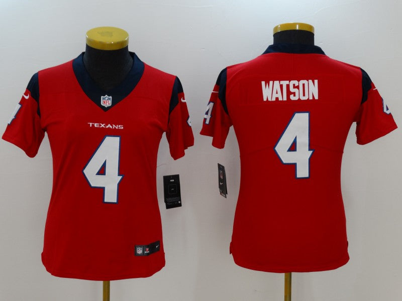 Women's Houston Texans Deshaun Watson NO.4 Football Jerseys mySite
