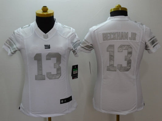 Women New York Giants Odell Beckham Jr. NO.13 Football Jerseys mySite
