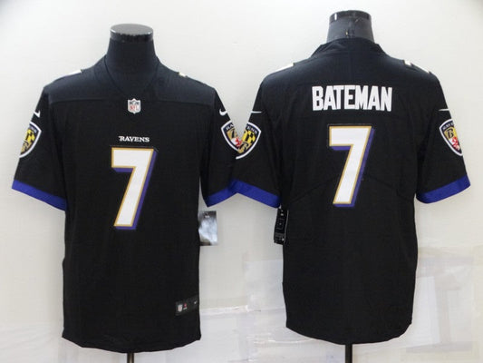 Adult  Baltimore Ravens Rashod Bateman NO.7 Football Jerseys mySite