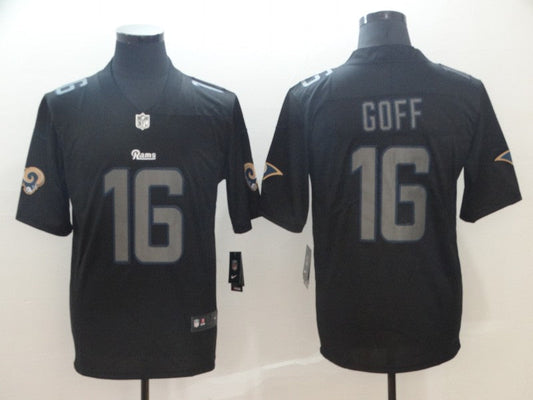 Adult Los Angeles Rams Jared Goff NO.16 Football Jerseys mySite