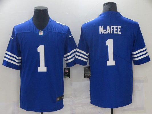 Adult Indianapolis Colts Pat McAfee NO.1 Football Jerseys mySite