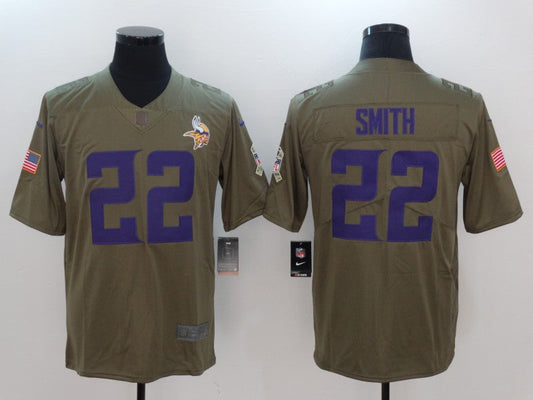 Adult Minnesota Vikings Harrison Smith NO.22 Football Jerseys mySite