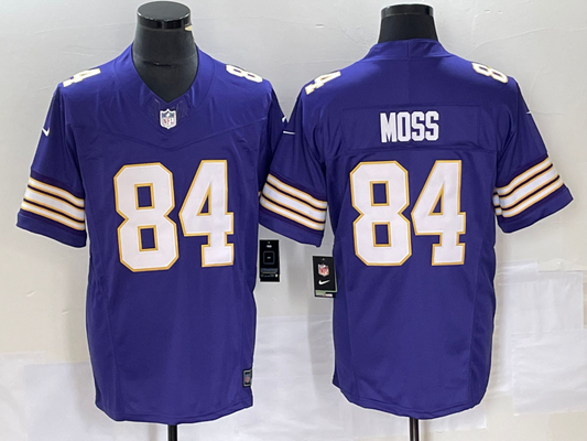 New arrival Adult Minnesota Vikings Randy Moss NO.84 Football Jerseys mySite