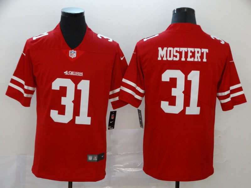 Adult San Francisco 49ers Raheem Mostert NO.31 Football Jerseys mySite