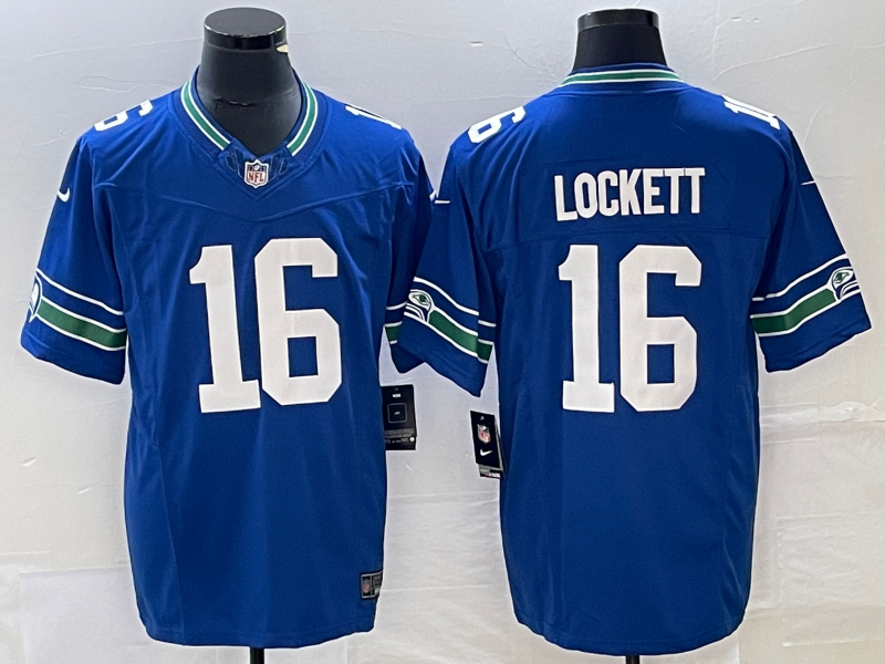 New arrival Adult Seattle Seahawks Tyler Lockett NO.16 Football Jerseys mySite