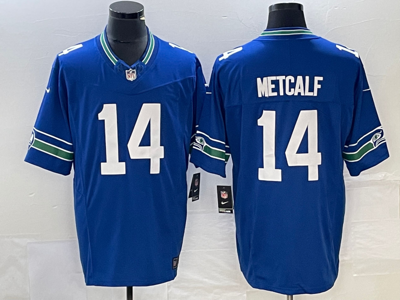 New arrival Adult Seattle Seahawks DK Metcalf NO.14 Football Jerseys mySite