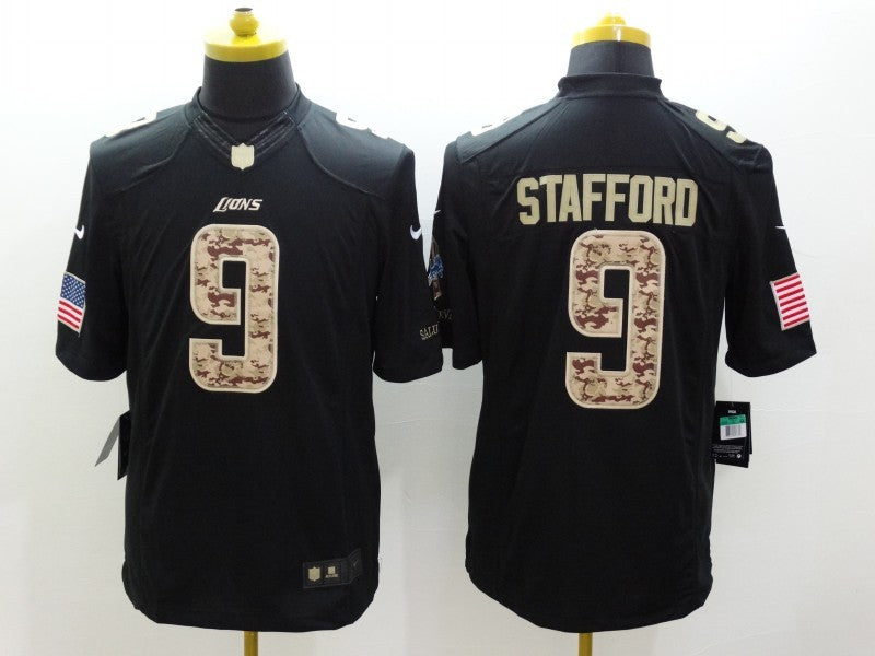 Adult Detroit Lions Matthew Stafford NO.9 Football Jerseys mySite