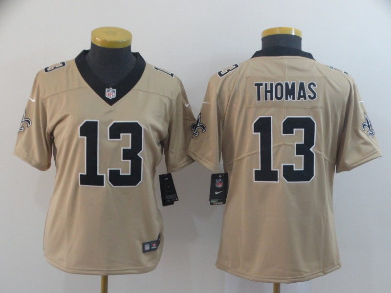 Women's New Orleans Saints Michael Thomas NO.13 Football Jerseys mySite