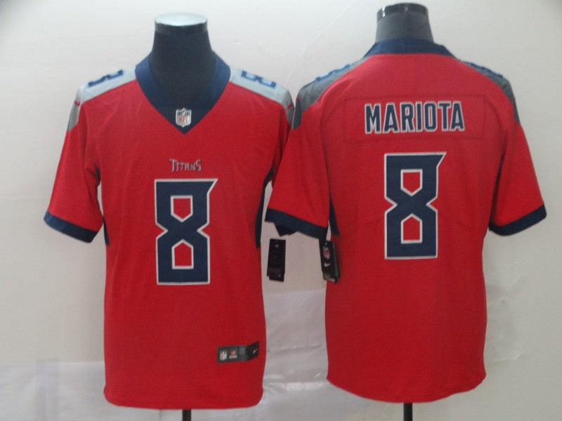 Adult Tennessee Titans Marcus Mariota NO.8 Football Jerseys mySite