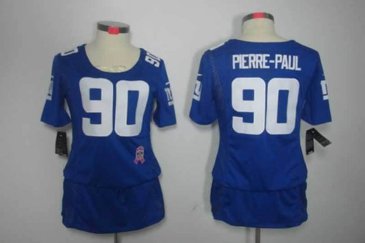 Women New York Giants Jason Pierre-Paul NO.90 Football Jerseys mySite