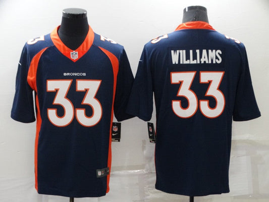 Adult Denver Broncos Javonte Williams NO.33 Football Jerseys mySite