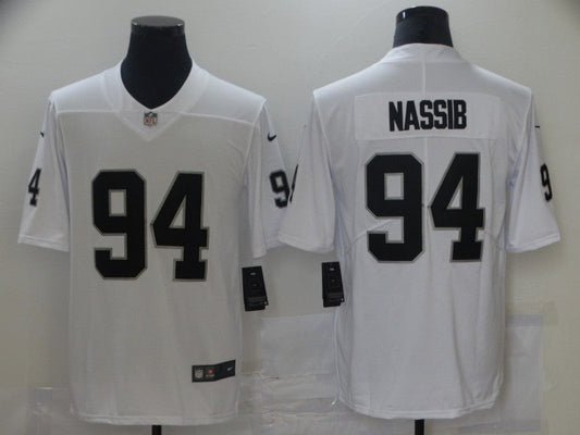 Adult ‎Oakland Raiders Carl Nassib NO.94 Football Jerseys mySite