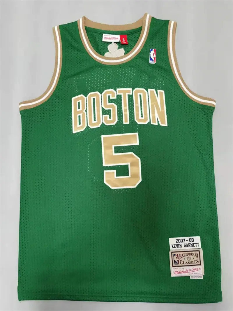 Boston Celtics Garnett NO.5 Basketball Jersey mySite
