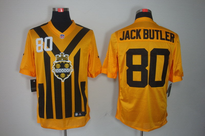 Adult Pittsburgh Steelers Jack Butler NO.80 Football Jerseys mySite