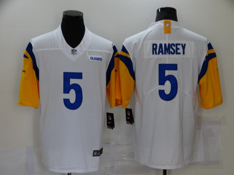 Adult Los Angeles Rams Jalen Ramsey NO.5 Football Jerseys mySite