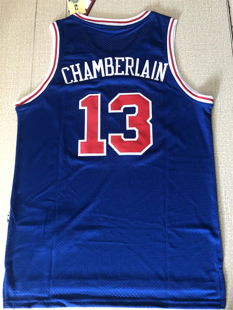 Philadelphia 76ers Chamberlain NO.13 basketball Jersey mySite