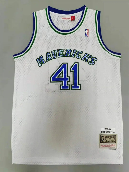 Dallas Mavericks Dirk Nowitzki NO.41 Basketball Jersey jerseyworlds