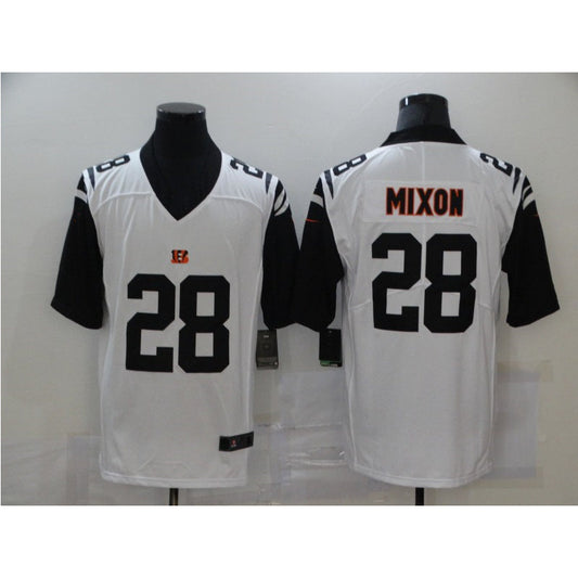 C.Bengals Mixon NO.28 Black Football Jersey mySite