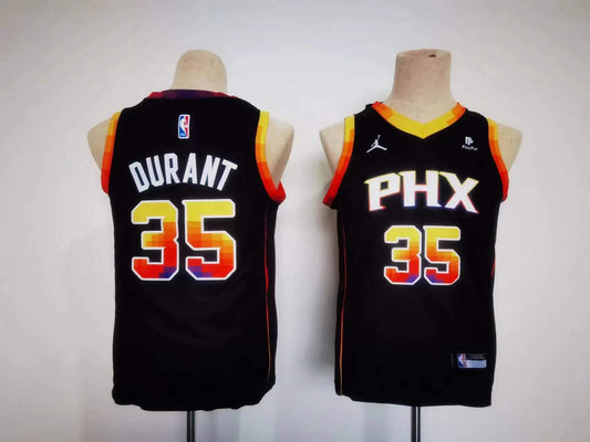 Kids Phoenix Suns Kevin Durant NO.35 Basketball Jersey jerseyworlds