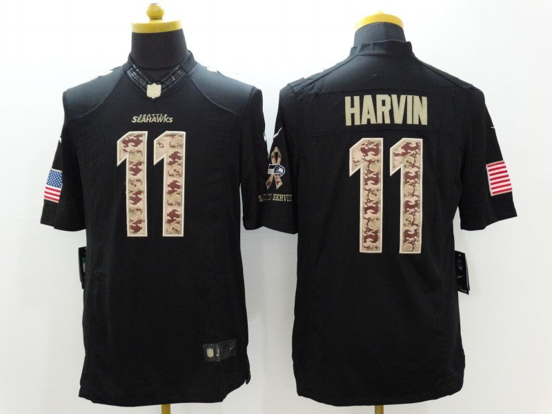 Adult Seattle Seahawks Percy Harvin NO.11 Football Jerseys mySite