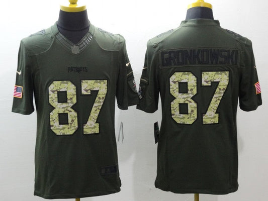 Adult New England Patriots Rob Gronkowski NO.87 Football Jerseys mySite