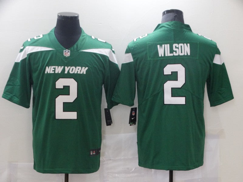Adult New York Jets Zach Wilson NO.2 Football Jerseys mySite