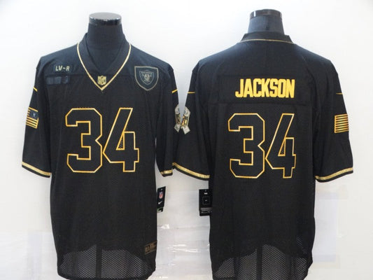 Adult ‎Oakland Raiders Bo Jackson NO.34 Football Jerseys mySite