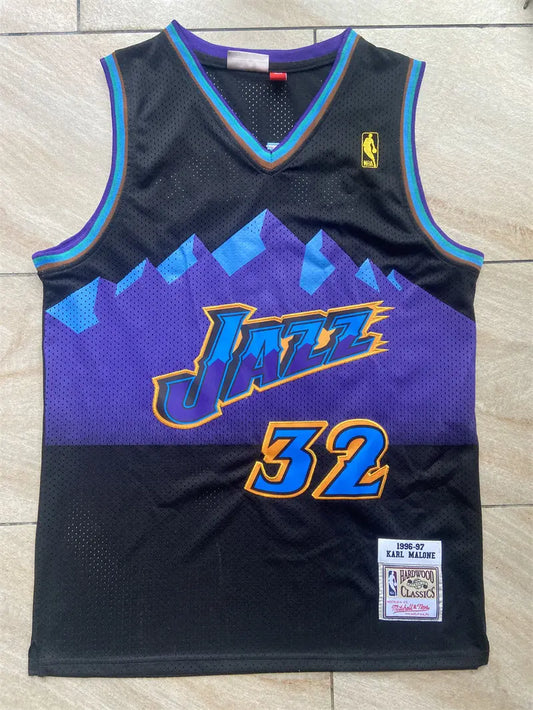 Utah Jazz Karl Malone NO.32 Basketball Jersey jerseyworlds