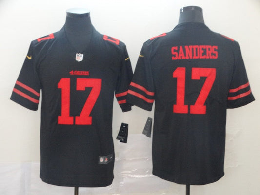 Adult San Francisco 49ers Emmanuel Sanders NO.17 Football Jerseys mySite
