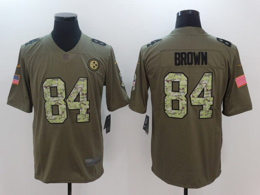 Adult Pittsburgh Steelers Antonio Brown NO.84 Football Jerseys mySite