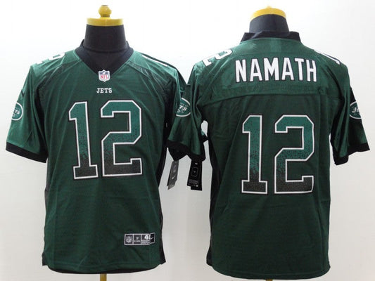 Adult New York Jets Joe Namath NO.12 Football Jerseys mySite