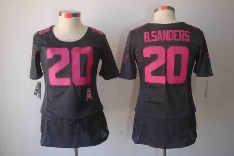Women's Detroit Lions Barry Sanders NO.20 Football Jerseys mySite