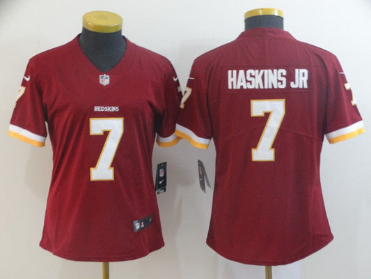 Women's Washington Redskins Dwayne Haskins JR NO.7 Football Jerseys mySite