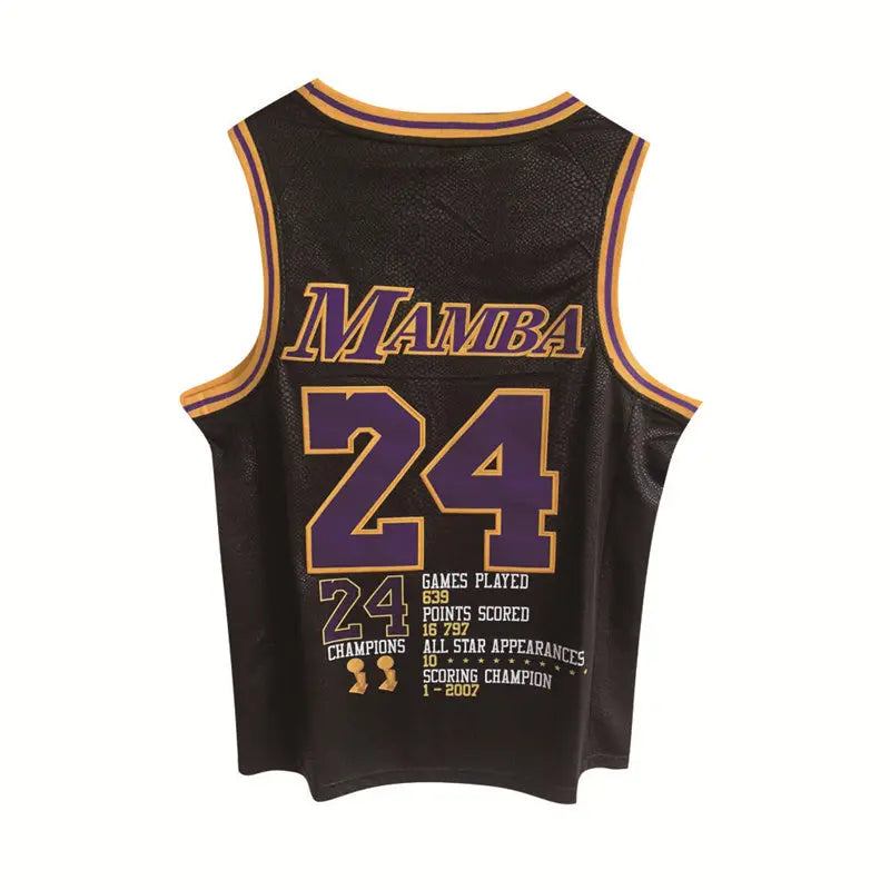 Los Angeles Lakers Kobe Bryant Mamba NO.24 Basketball Jersey mySite