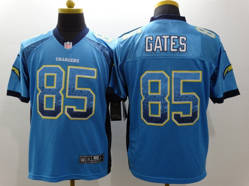 Adult Los Angeles Chargers Antonio Gates NO.85 Football Jerseys mySite