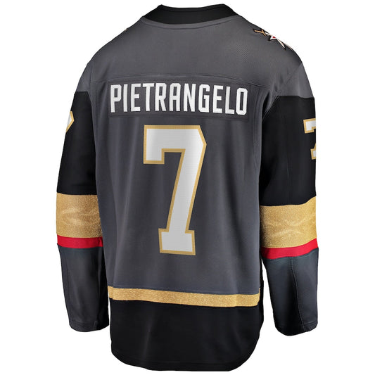 V.Golden Knights #7 Alex Pietrangelo Fanatics Branded Alternate Premier Breakaway Player Jersey Gray Stitched American Hockey Jerseys mySite