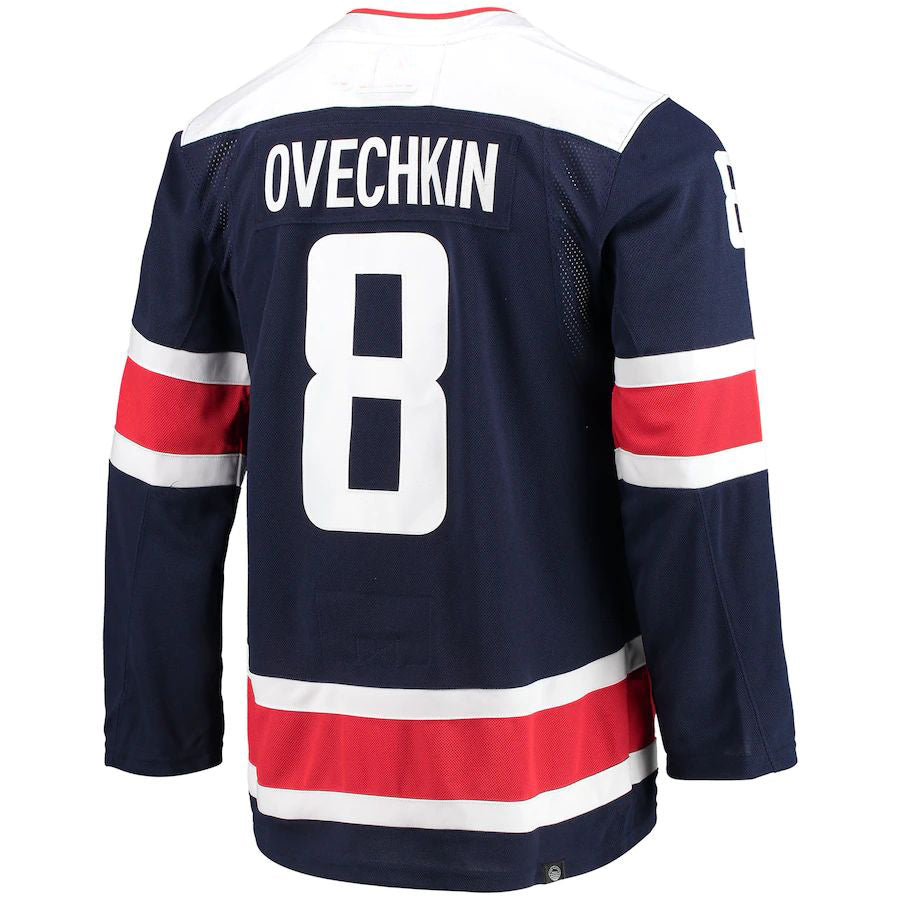 W.Capitals #8 Alex Ovechkin Alternate Captain Patch Primegreen Authentic Pro Player Jersey Navy Stitched American Hockey Jerseys mySite